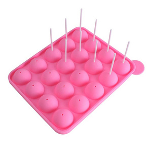 20 Cavity Silicone Cake Pop Mold Great for Hard Candy Lollipop and Party Cupcake mold