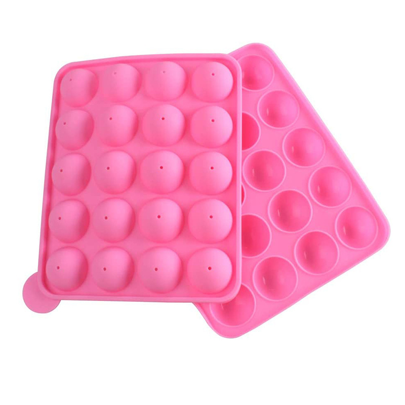 20 Cavity Silicone Cake Pop Mold Great for Hard Candy Lollipop and Party Cupcake mold