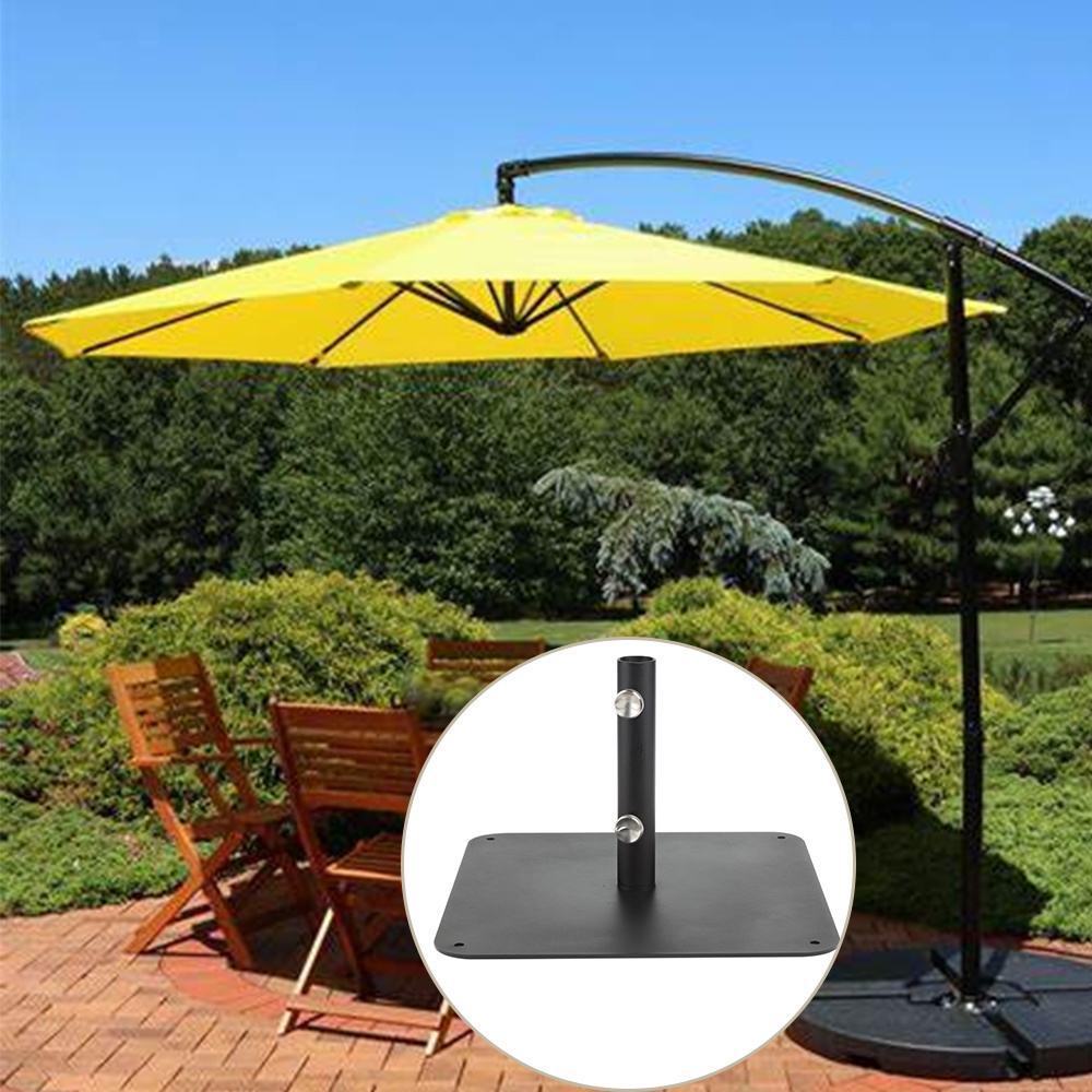 Sheet metal fabrication parasol stand outdoor metal iron umbrella base