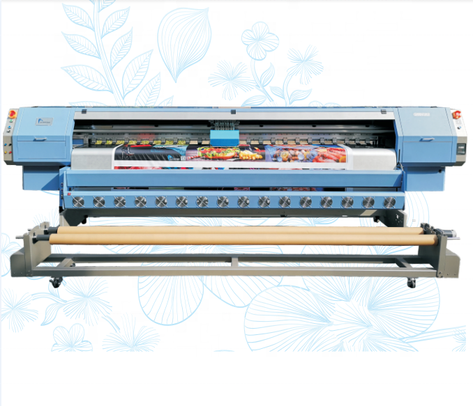 3.2m High Speed Large Wide Format Printing Machine Allwin Konica Minolta 512i 4 Heads Solvent Printer for Flex Banner Printing