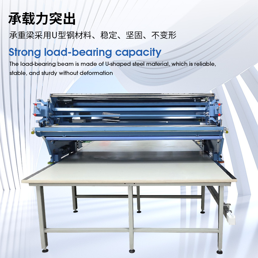 Automatic Textile Cutting Table for Flatbed Fabric PLC Core Components for Manufacturing Plants and Garment Shops