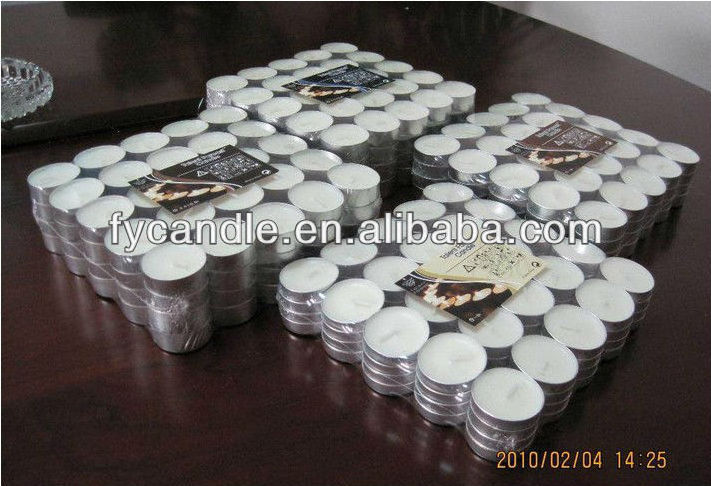 China factory for machine making tealight candle / unscent white tea light candles