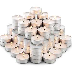 Dubai market White Tealight Candle 12g/ Chauffe Plats/ Teelichte/ Theelichten