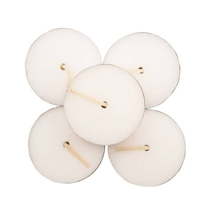 100% paraffin wax premium quality long burning tealight candles