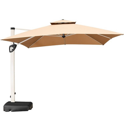 FYCW cantilever parasols umbrellas outdoor garden parasol patio umbrellas garden table