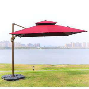 FYCW customized patio outdoor market parasols big garden umbrella patio umbrella for garden table