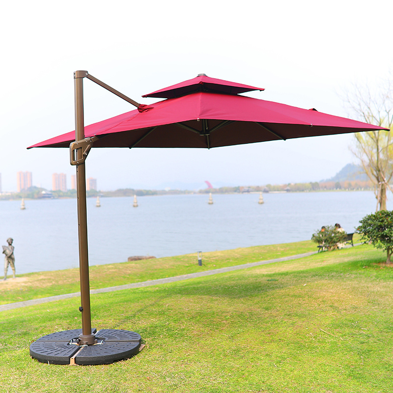 FYCW customized patio outdoor market parasols big garden umbrella patio umbrella for garden table