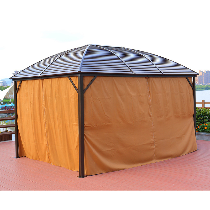 FYCW backyard garden gazebo outdoor waterproof aluminum gazebo outdoor for sale