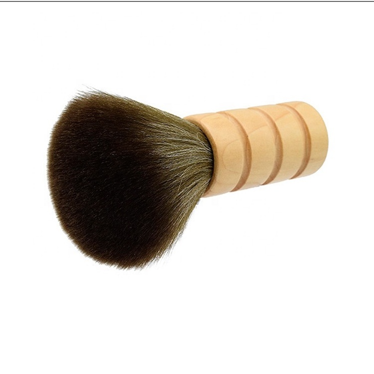 FYD Bulk Order Hot Sales Popular Shaving Brush Synthetic Hair Knots Resin Handle Beard Brush Barber Shop Hair Salon Neck Brush