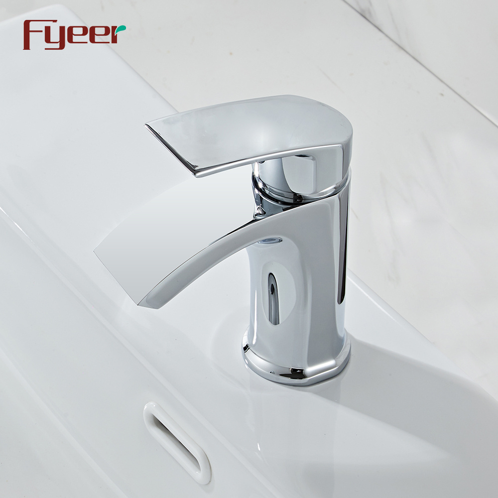 Fyeer 2022 Commercial Brass Chrome Bathroom Basin Faucet