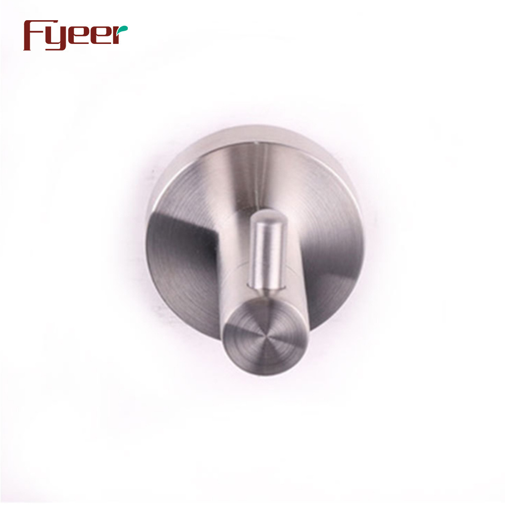 Fyeer Bathroom Accessory 304 Stainless Steel Robe Hook