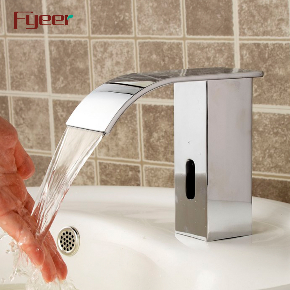 Fyeer Fashion Waterfall Automatic Sensor Tap Faucet