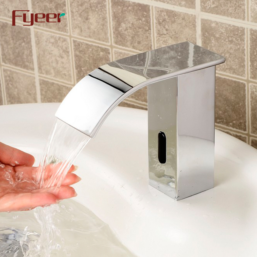 Fyeer Fashion Waterfall Automatic Sensor Tap Faucet