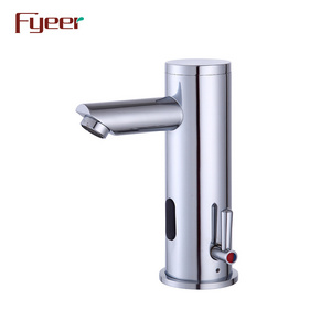 Fyeer Single Handle DC Power Aseptic Electronic Virus Free Automatic Sensor Faucet