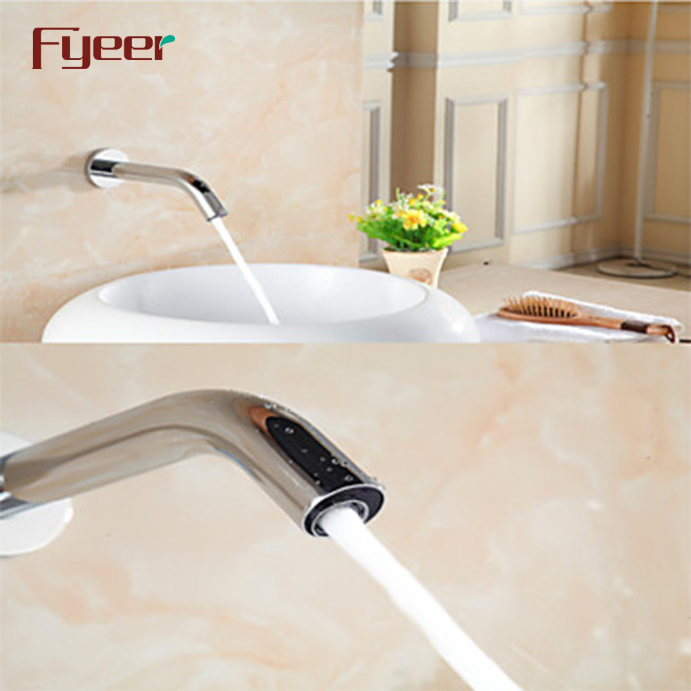 Fyeer Wall Mounted Battery Power Automatic Cold Water Sensor Tap