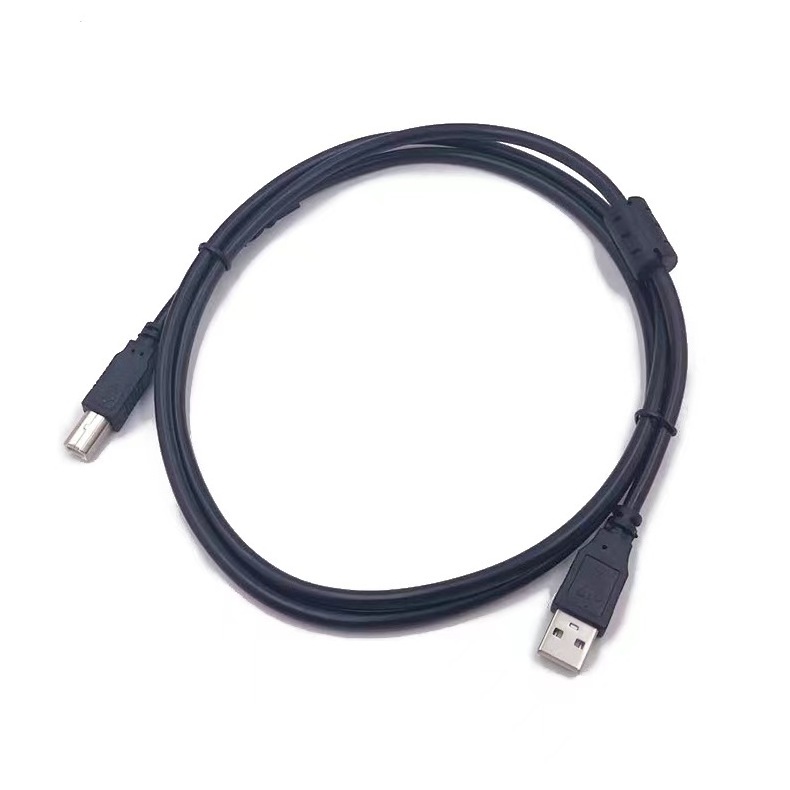 USB Data Sync Printer Cable Lead 3m BLACK USB 2.0 AM to BM Cable for computer/printer