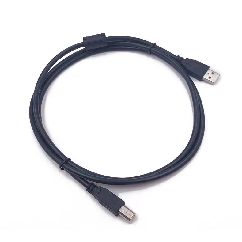 USB Data Sync Printer Cable Lead 3m BLACK USB 2.0 AM to BM Cable for computer/printer