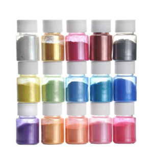 Cosmetic Mica Powder Pearl Sparkling Color Pigment powder Non-toxic  Epoxy Resin Pigment for DIY Slime Soap Candle Making