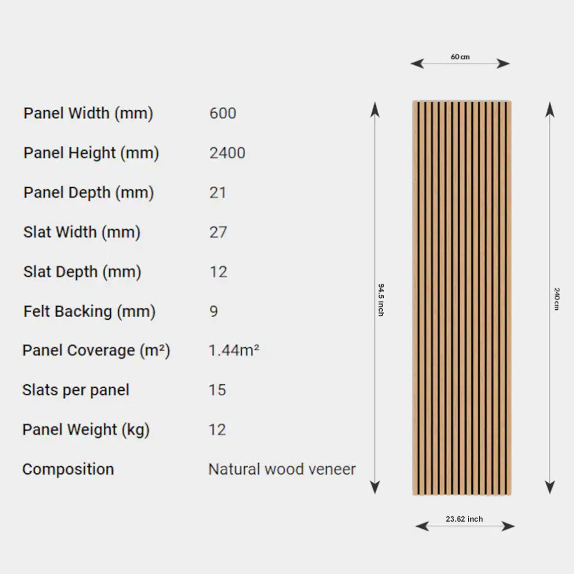 3D Model Design Decorative Slat Wood Acoustic wall Panels For Interior decoration