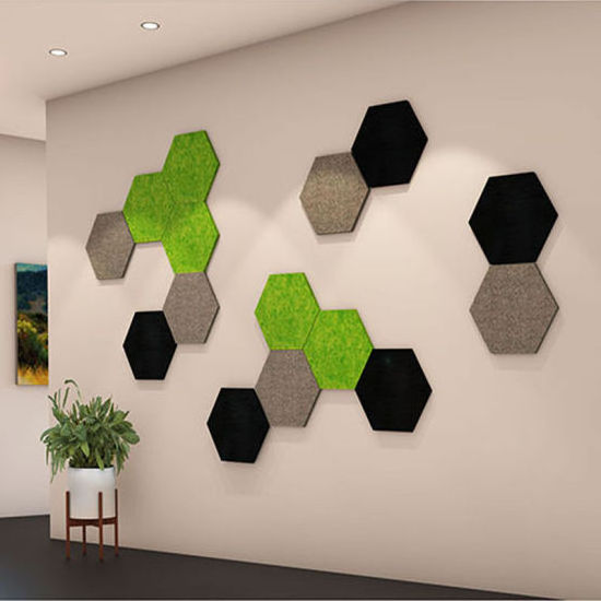 High Density Sound PET Acoustic Panels Polyester Felt Acoustic Panels