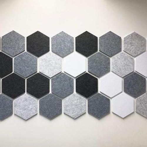 High Density Sound PET Acoustic Panels Polyester Felt Acoustic Panels