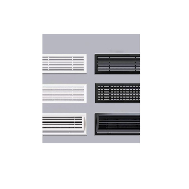 High Performance Aluminum Alloy Air Vents Air Conditioning Ventilation Outlet Linear Bar Grille