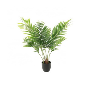 Fuyuan Yiwu 3ft artificial palm tree bonsai artificial plants for shop library hotel railway station hall home decor