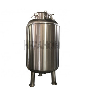 Stainless steel 304/316L water tank 1000 liter horizontal type stainless steel water storage tank