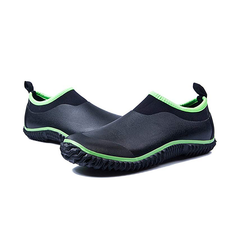 Outdoor Water Proof Car Wash Footwear Garden Shoes Neoprene Shoe Men And Women Ankle Rain Boots Wholesale