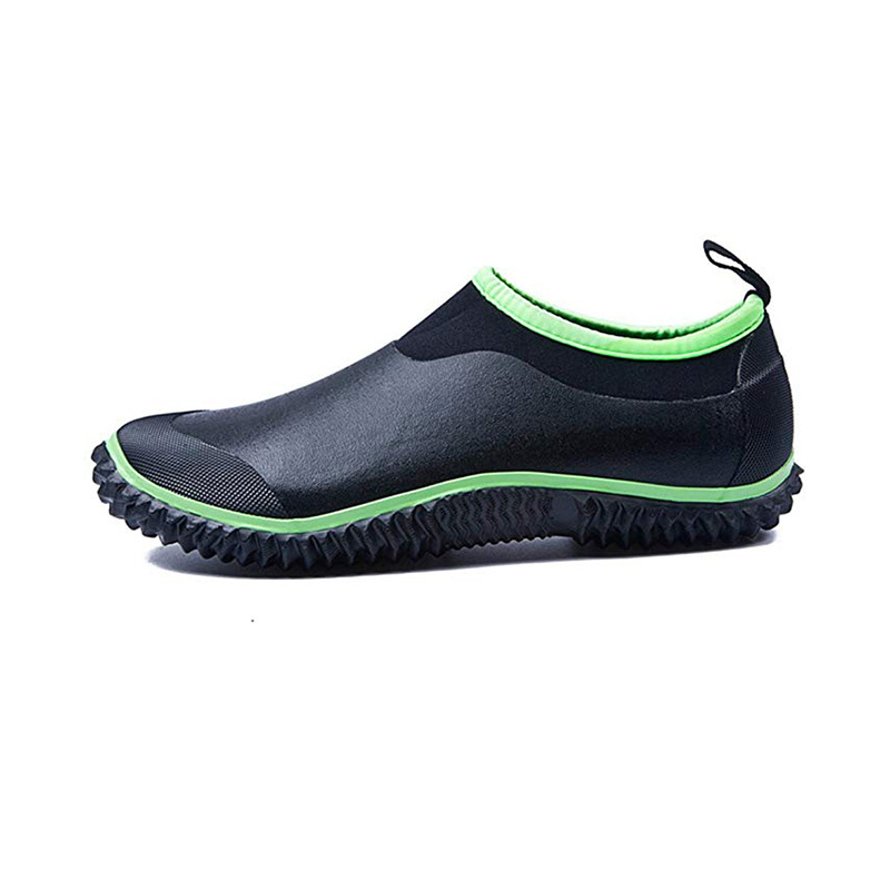 Outdoor Water Proof Car Wash Footwear Garden Shoes Neoprene Shoe Men And Women Ankle Rain Boots Wholesale