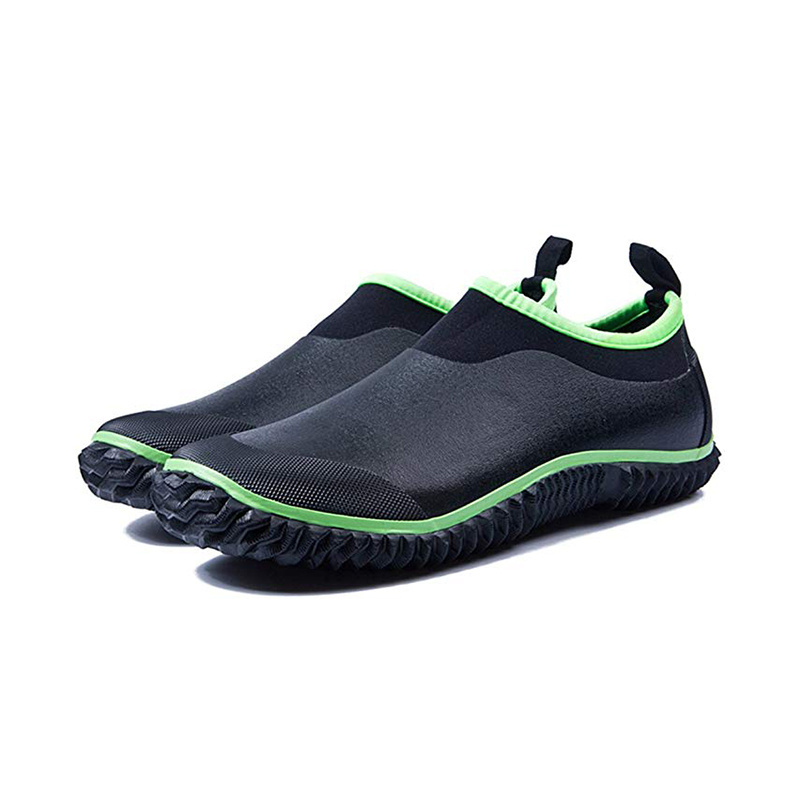 Outdoor Water Proof Car Wash Footwear Garden Shoes Neoprene Shoe Men And Women Ankle Rain Boots Wholesale