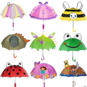 Wholesale Top Quality Customized Cheap Kids Cartoon Rain Umbrella