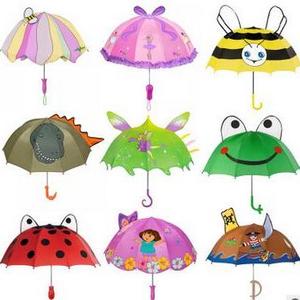 Wholesale Top Quality Customized Cheap Kids Cartoon Rain Umbrella