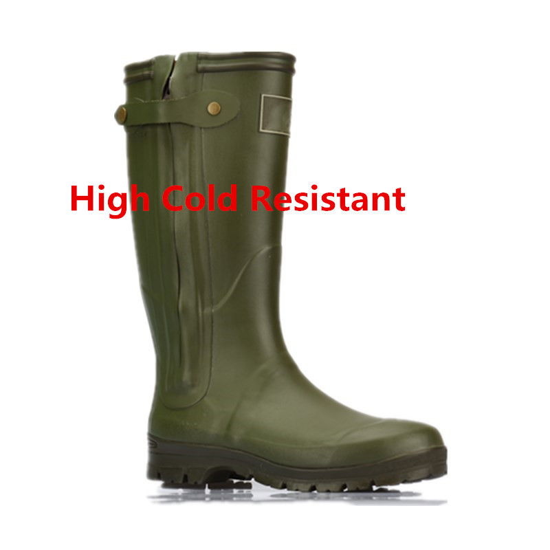 High Rubber Content  Boot  Mens Rubber Safety Working Boot Men Rain Boots  For Industrial