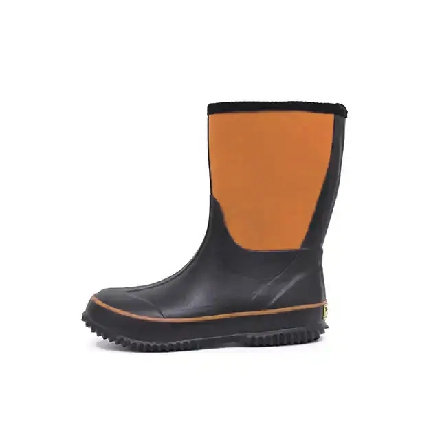 Men Wellington Rubber Boots Neoprene Hunting Boots Man Rain Muck Boot For Men