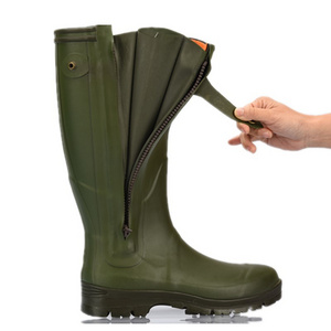 High Rubber Content  Boot  Mens Rubber Safety Working Boot Men Rain Boots  For Industrial