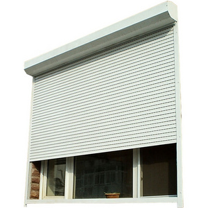 cheap aluminum slat for swing rolling up and down door wind resistant aluminum roller shutters for residential garage door