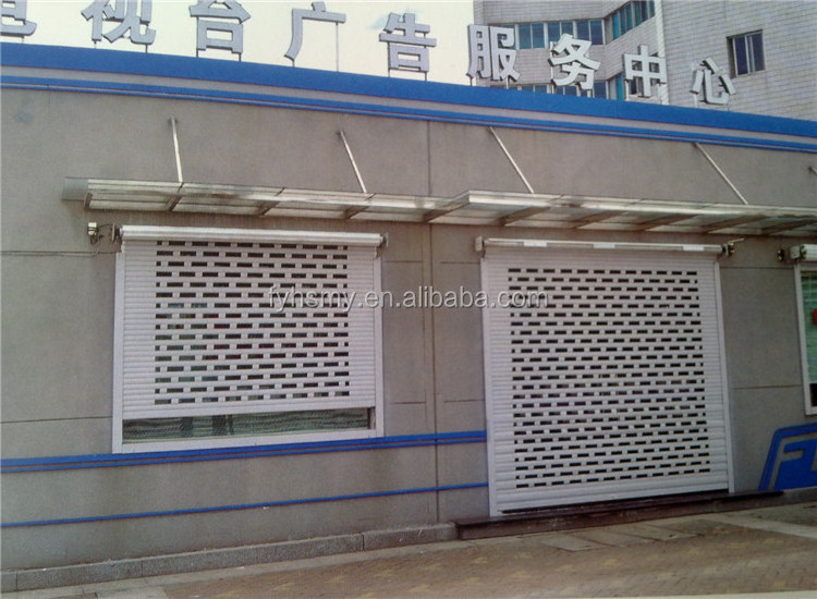 rolling window shutters exterior/ window security rolling shutters/Rolling Patio Shutters