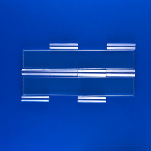 CE certified transparent polycarbonate slat for clear shop front roller shutters