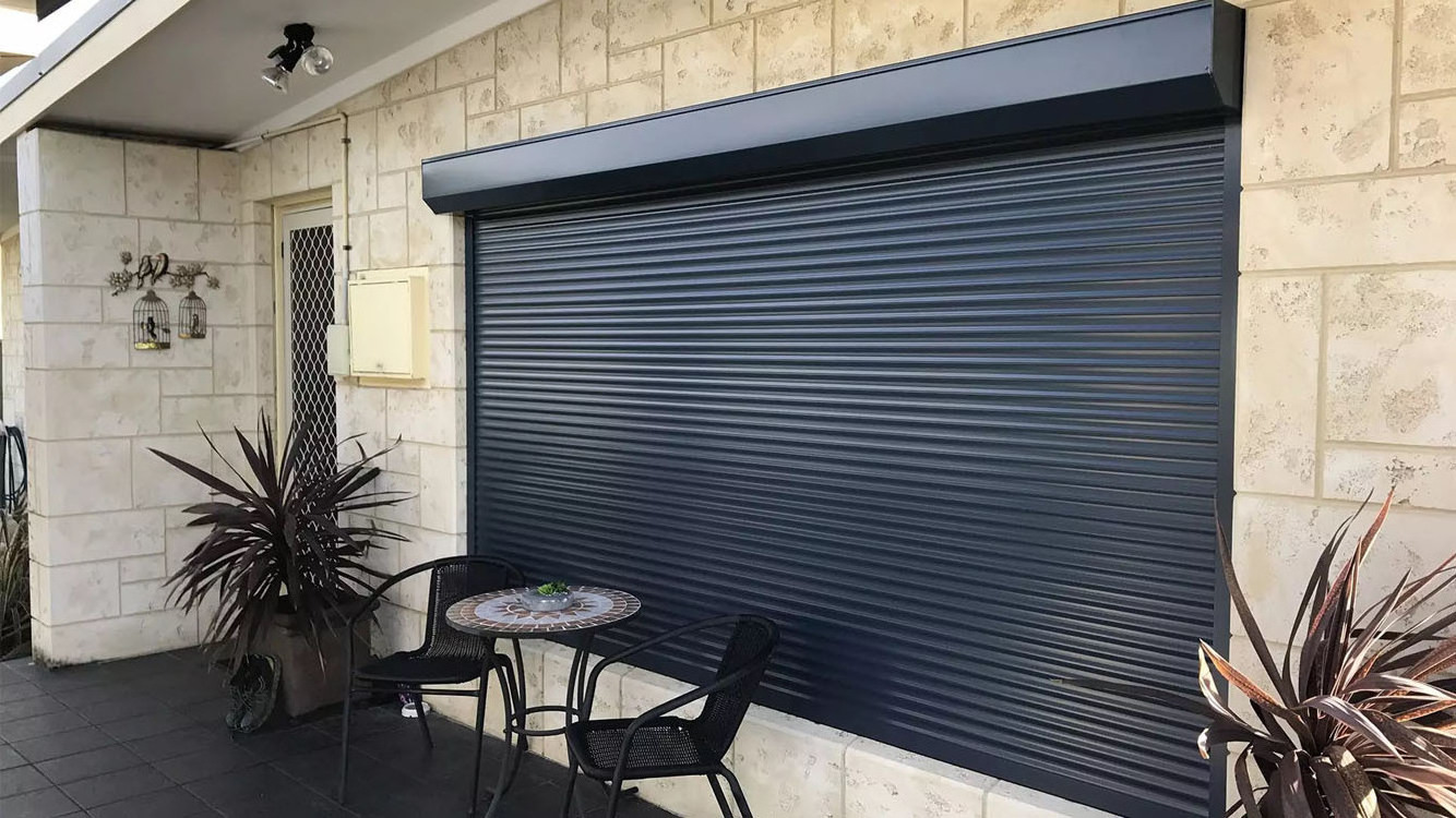 European style  Automatic Security Window Aluminium Roller Shutter