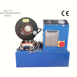 Auto ac fitting crimping machine 9 Sets Dies CE 1.5 Inch Gasoline Hose crimping machine hydraulic hoses crimper gates