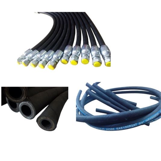 Factory lowest price Top selling 1/4 3/8 1/2 2 inch wire braided hose high pressure hydraulic air hose pipe