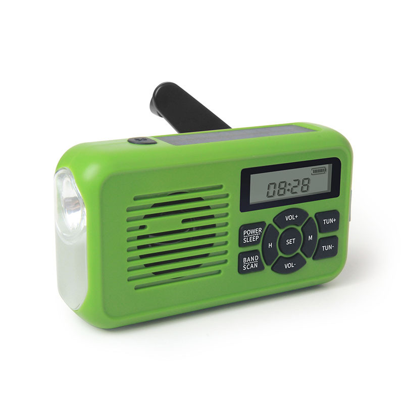 New Arrival Outsider dynamo rechargeable radio with flashlight Emergency dynamo hand crank flashlight Radio