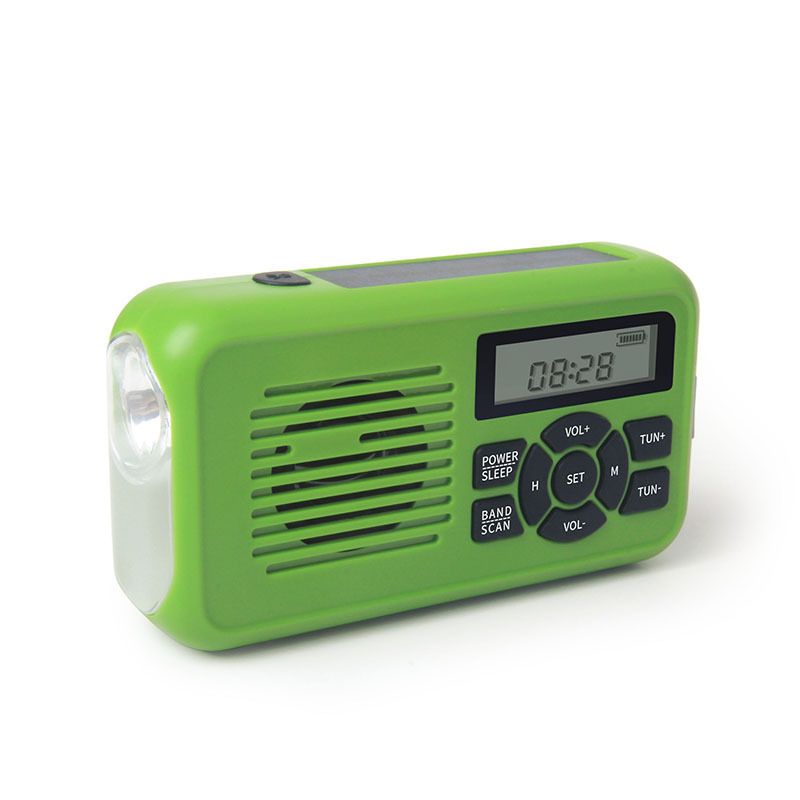 New Arrival Outsider dynamo rechargeable radio with flashlight Emergency dynamo hand crank flashlight Radio