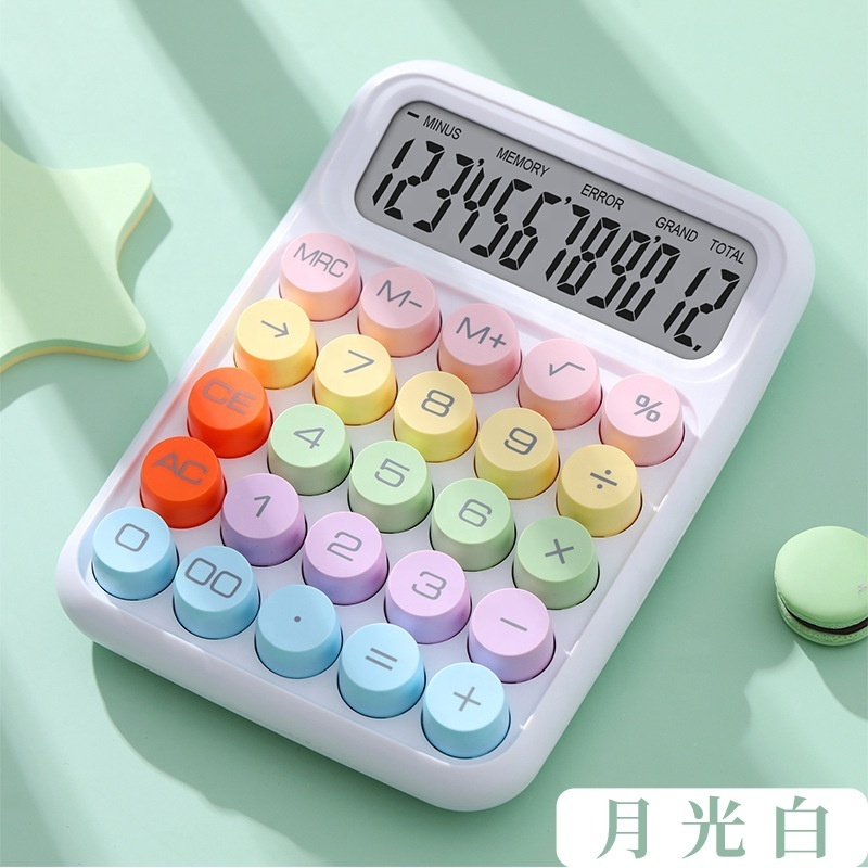 Best wholesale  817max pro New arrival mechanical keyboard office 12 digits Electronic desktop Calculator