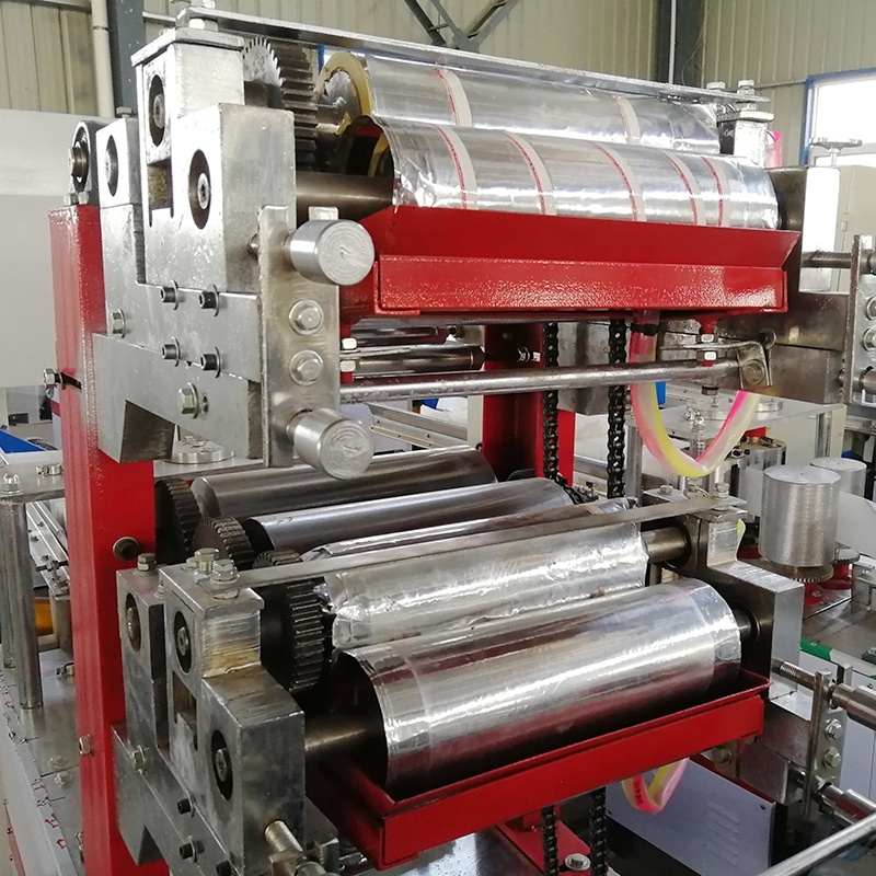 Fuyuan 2 Color Paper Napkins Machines Printing Soft Tissue Paper Packing Machine Automatic