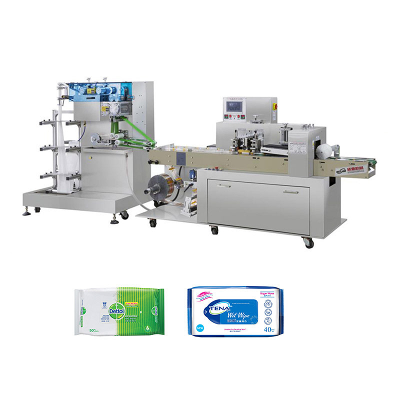 high speed full auto wet tissue making machine wet wipes packaging machine wet wipes small machine