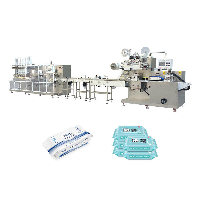 high speed full auto wet tissue making machine wet wipes packaging machine wet wipes small machine