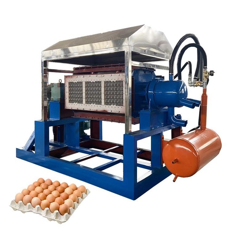 Factory supply quality egg tray making machine automatic egg tray. making machine with pulper