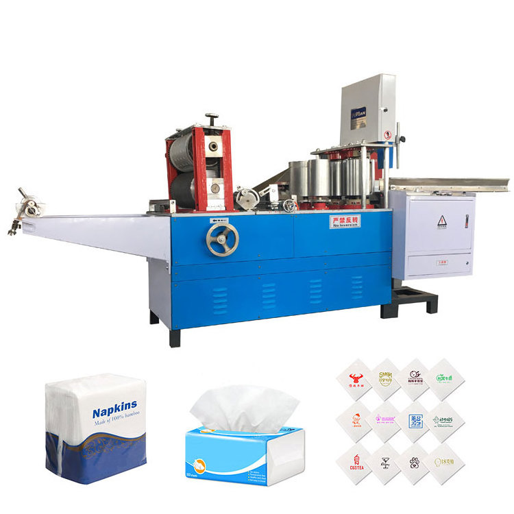 Full Automatic Embossing Folding Napkin Tissue Paper Making Machine Paper Napkin Machine